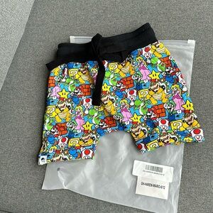 George hats Mario brothers Harum shorts size 6 to 12 brand new